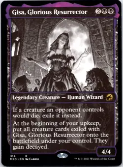 Gisa, Glorious Resurrector (Showcase) - Innistrad: Midnight Hunt - 314 NM - Image 1