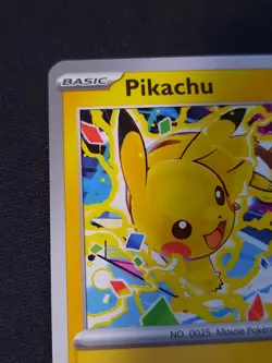 Pikachu #225 Promo World Championships 2025 Black Star Promo Pokemon Card - Image 3