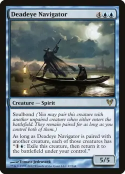 Deadeye Navigator NM Avacyn Restored MTG Magic The Gathering Blue English Card - Image 1