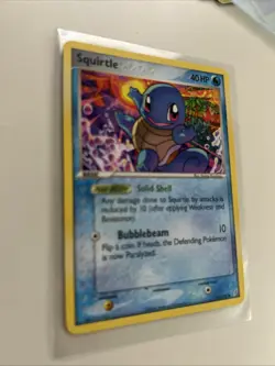 Pokemon Squirtle Water TCG Card 64/100 Crystal Guardians Regular - Image 2