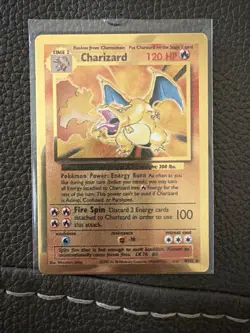 Charizard (Celebrations Metal Card) 004/102 Miscellaneous Cards & Products Holo - Image 1