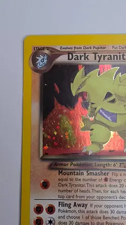 Pokemon Cards: Neo Destiny Rare Holo: Dark Tyranitar 11/105 - Image 5