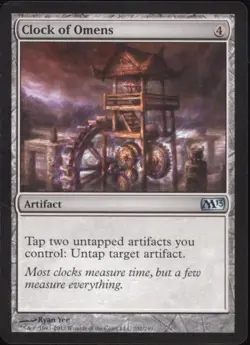 RS | Magic The Gathering MTG English | Cloak of Omens | M13 | NM- - Image 1