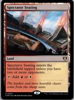 MTG Magic the Gathering Spectator Seating (427/1173) Commander Masters LP+ - Image 1