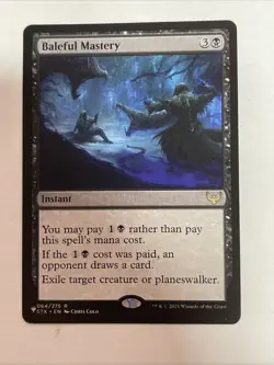 Baleful Mastery The List Reprints #64 Rare - Image 1