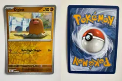 DIGLETT 103/197 OBSIDIAN FLAMES COMMON POKEMON REVERSE HOLO NM/M OKACHEKE - Image 3