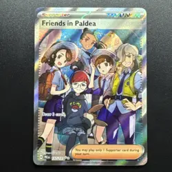 Friends in Paldea - 137/131 - Pokemon Prismatic Evolutions Ultra Rare - Image 1