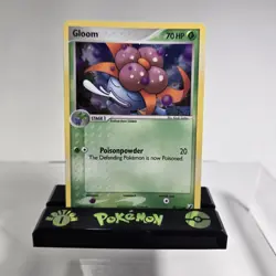 EX UNSEEN FORCES GLOOM #58 REVERSE HOLO POKEMON 2005 PLAYED CONDITION - Image 1