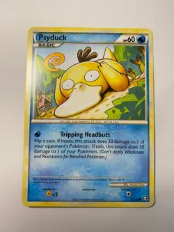Psyduck Triumphant HeartGold & SoulSilver 74/102 LP Common Pokemon - Image 1