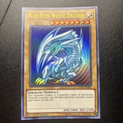 Blue-Eyes White Dragon LCKC-EN001 1st Edition Version 2 LP - Image 1