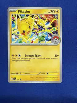Pikachu World Championship 2025 Promo SVP 225 Pokemon TCG NM - Image 1