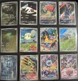 Pokemon Full Art Holo Card Lot of 12 Japanese NM - Image 1