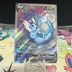 Vaporeon V SWSH181 SWSH: Sword & Shield Promo Cards Holo - Image 1