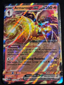 Armarouge Ex 027/182 - Holo Rare - Paradox Rift - NM/M Pokemon Card - Image 1