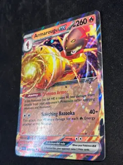 Armarouge Ex 027/182 - Holo Rare - Paradox Rift - NM/M Pokemon Card - Image 3