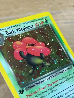 Dark Vileplume Team Rocket 13/82 Holo 2000 Pokemon TCG Card - Image 4