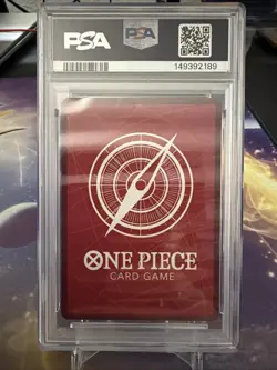 [PSA 9] Shanks PSA Magazine Promo OP09-001 One Piece Promotion Cards Foil - Image 2