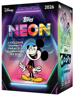 Topps Disney NEON 2026 Trading Cards Box SEALED - Image 1