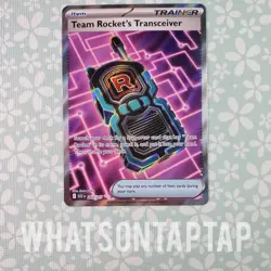Pokemon Card Team Rockets Transceiver 263/217 Mega Evolution Ascended Heroes LP - Image 1
