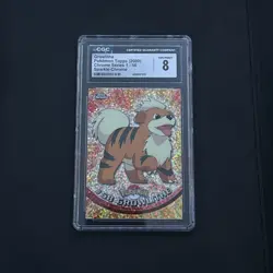 Pokemon Topps 2000 Chrome Series 1-58 Sparkle-Chrome Card - Image 1