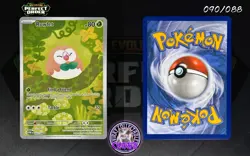 [NM] Rowlet 090/088 - Perfect Order - Illustration Rare Pokemon Card - Image 1
