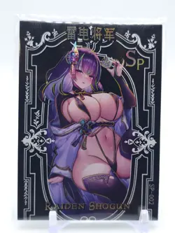 Goddess Story - Anime Waifu Trading Card - Raiden Shogun - Image 1