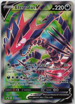 Pokemon Eternatus V Promo SWSH: Sword & Shield Promo Cards SWSH044 NM - Image 1