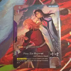Bandai Gundam Card Game Rey Za Burrel - GD04-093 R+ - Image 1
