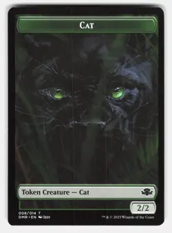 CAT TOKEN (008) - Magic: The Gathering - Izzy LP - Image 1