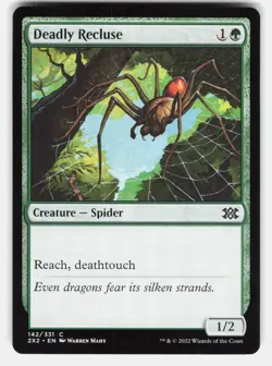 DEADLY RECLUSE - Magic: The Gathering - Mahy LP - Image 1