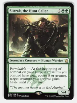 SURRAK, THE HUNT CALLER - Magic: The Gathering - BURT NM/M - Image 1