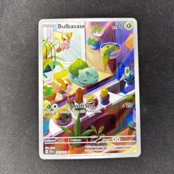 Bulbasaur 143/142 Illustration Rare SV07: Stellar Crown Pokemon TCG NM CLEAN - Image 1