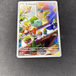 Bulbasaur 143/142 Illustration Rare SV07: Stellar Crown Pokemon TCG NM CLEAN - Image 3