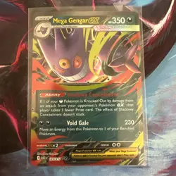 Mega Gengar Ex 125/217 Ascended Hero’s Pokemon TCG Rare NM - Image 1