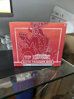 Pokemon Battle Styles Red ETB Elite Trainer Box New Sealed - Image 1