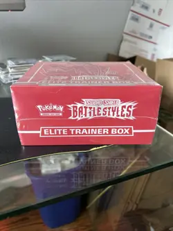 Pokemon Battle Styles Red ETB Elite Trainer Box New Sealed - Image 4