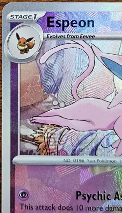 Espeon (Poke Ball Pattern, #033/131) - Holo - Pokemon SV - Prismatic Evolutions - Image 2