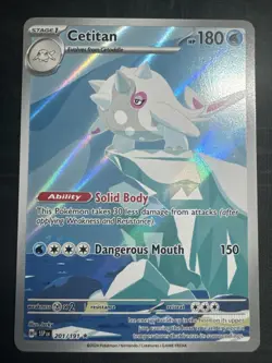 Cetitan 201/191 Surging Sparks Illustration Rare Full Art Pokemon - Image 2