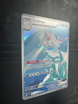 Cetitan 201/191 Surging Sparks Illustration Rare Full Art Pokemon - Image 4