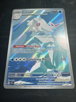 Cetitan 201/191 Surging Sparks Illustration Rare Full Art Pokemon - Image 5