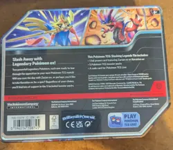 Pokemon TCG: Slashing Legends Tin - Zacian ex (Sealed) - Image 2