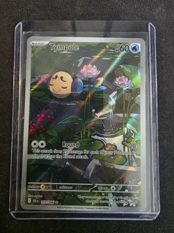 Tympole 103/086 Pokemon TCG SV Black Bolt Illustration Rare Holo Card NM - Image 1