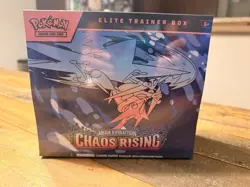 Pokemon Chaos Rising ETB Elite Trainer Box - New, Factory Sealed - Image 2