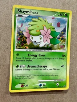 Shaymin MP 38/127 🌀 SWIRL - Holo Deck Exclusive Platinum 🏝 Pokemon 2009 - Image 3