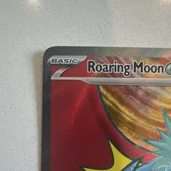 Pokemon TCG Roaring Moon ex 229/182 Paradox Rift Ultra Rare Full Art Holo EN - Image 3
