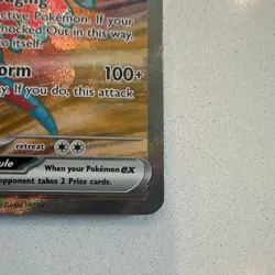 Pokemon TCG Roaring Moon ex 229/182 Paradox Rift Ultra Rare Full Art Holo EN - Image 5