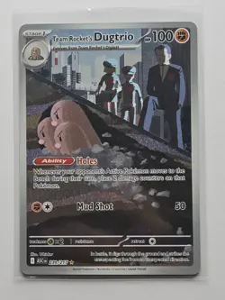 Team Rocket's Dugtrio 239/217 Pokemon TCG Ascended Heroes Illustration Rare - Image 1