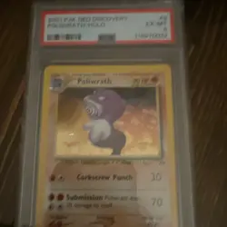 Pokemon TCG 2001 Neo Discovery Poliwrath 9/75 Holo Rare PSA 6 English - Image 3