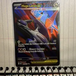 The Pokemon Company Me01: Mega Evolution Mega Latias EX 163/132 UR HOLO ENG - Image 1
