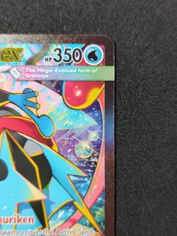 Pokemon Mega Greninja EX 116/086 SIR Full Art Special Illustration Rare NM/Mint - Image 4